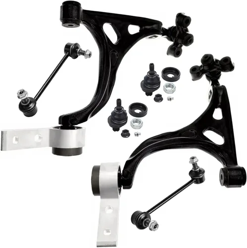 Miniatura 99 de Detroit Axle - Kit de extremo delantero para Chrysler 300 Dodge Charger Challenger 2011-2023, 2 brazos de control inferiores traseros 2 varillas