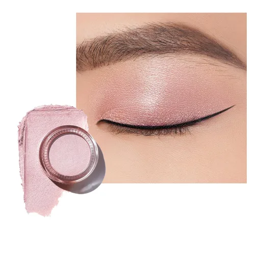 Miniatura 73 de Oulac Sombra de ojos en crema con brillo también para iluminador Sombra de ojos mezclable Resistente al agua y de larga duración con fórmula Pureza