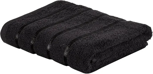 Miniatura 50 de A2Z Lujosas toallas de 100% algodón, color negro, 500 GSM, suaves, absorbentes, juego de 2 toallas faciales (11.8 x 11.8 in)