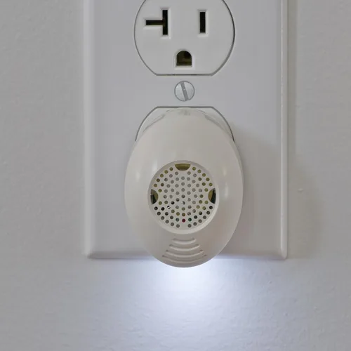 Miniatura 3 de Victor Mini M753SN ultrasónico con luz nocturna, paquete de 3, color blanco