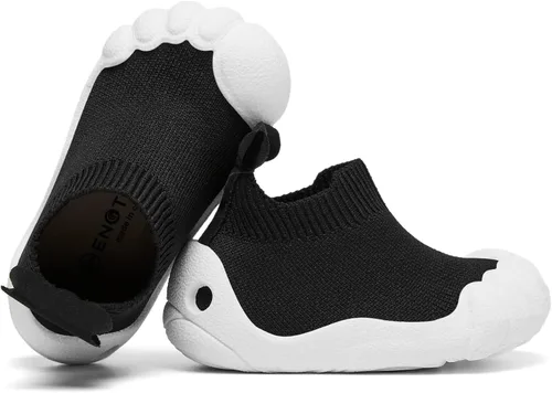 Miniatura 3 de Engtoy Zapatos de calcetín para bebés, zapatos para caminar para niños y niñas, zapatillas de cinco dedos cerrados, sin cordones