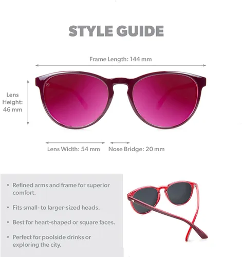 Miniatura 31 de Knockaround Mai Tais - Gafas de sol polarizadas para mujeres y hombres, lentes resistentes a los impactos y protección completa UV400
