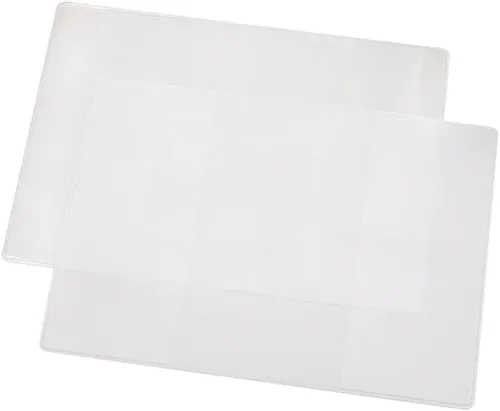 2 fundas transparentes para pasaporte, funda transparente para pasaporte, funda transparente para pasaporte, funda transparente para pasaporte con