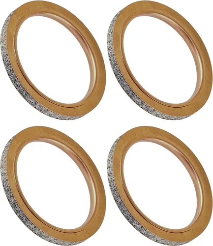 Miniatura 4 de Caltric Juntas de tubo de silenciador compatibles con Yamaha R1 YZF-R1 Yzfr1 1998-2020