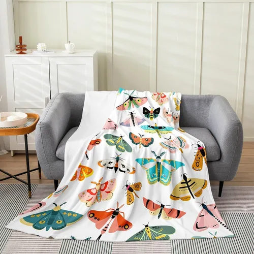 Miniatura 15 de Lake House Flannel Blanket,Hand Drawn Lake Mountain Scenery Fleece Blankets for Kids Girls Boys Adult Room Decor,Rustic Farmhouse Blankets Lake