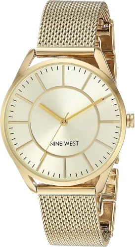 Miniatura 6 de Nine West Reloj de pulsera de malla NW/1922 para mujer