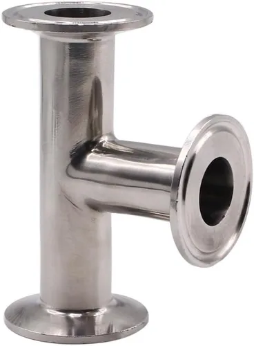 Miniatura 7 de DERNORD Abrazadera Tee 3 Way Acero Inoxidable 304 Montaje Sanitario Se Ajusta 2" Tri-abrazadera, 2.008 in Tubo OD