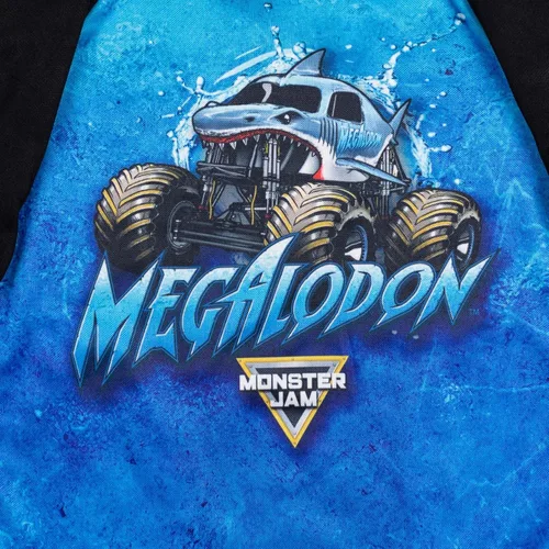 Miniatura 19 de Monster Jam Maximum Destruction El Toro Loco Grave Digger - Sudadera con capucha de forro polar para niños pequeños y grandes