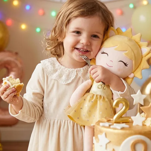 Miniatura 8 de Regalos de bebé niña muñecas de felpa constelaciones muñeca zodiaco regalo de cumpleaños 17 pulgadas Leao
