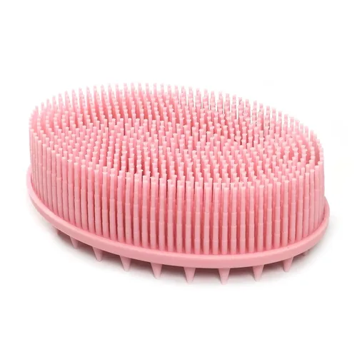 Miniatura 9 de Cepillo sensorial prémium para niños o autismo, limpiador corporal de silicona suave, cepillos sensoriales 2 en 1 para terapia ocupacional, esponja