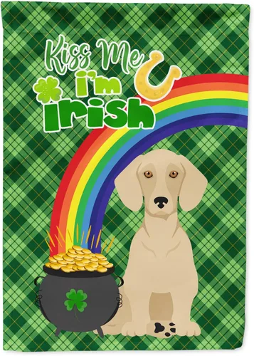 Miniatura 120 de Caroline's Treasures WDK4731GF - Bandera decorativa para jardín del día de San Patricio, color negro y tostado, Airedale Terrier, para jardín