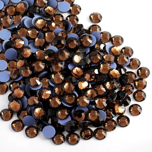 Miniatura 54 de Beadsland Hotfix - 2880 diamantes de imitación de cristal con parte trasera plana para manualidades, ropa, decoraciones de bricolaje, cristal AB
