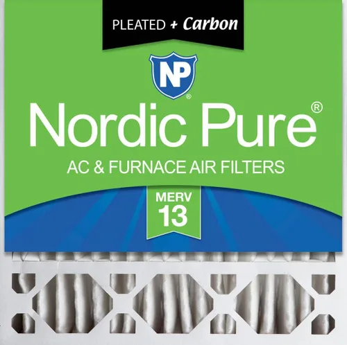 Miniatura 32 de Nordic Pure 20 x 20 x 5 (19_5/8 x 19_7/8 x 4_3/8) Honeywell/Lennox MERV 12 filtros de aire de repuesto, 2