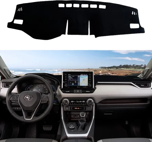 Miniatura 20 de Alfombrilla de tablero de ajuste personalizado para Chevrolet Trailblazer 2021 2022 2023, accesorios con cubierta de salpicadero HUD, alfombrilla