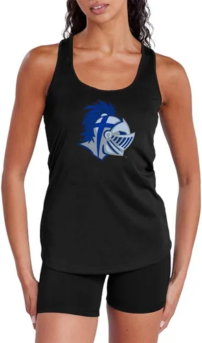 Miniatura 132 de Camiseta deportiva sin mangas oficial de NCAA Collegiate para mujer, con espalda cruzada, colección con logotipo primario