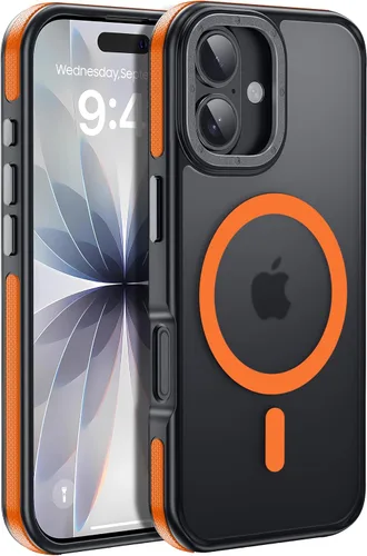 Miniatura 84 de Funda para iPhone 17 Pro Max con protector de lente de cámara [protección de grado militar de 10 pies] compatible con MagSafe a prueba de golpes