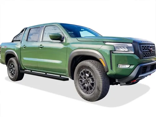 Miniatura 6 de APS Estribos (barras Nerf barras escalones laterales) compatibles con Nissan Frontier 2005-2026 Crew Cab