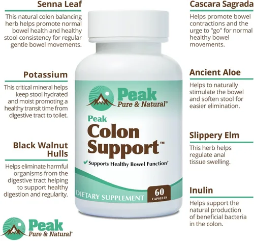 Miniatura 4 de Peak Pure & Natural Soporte de colon y pico D3