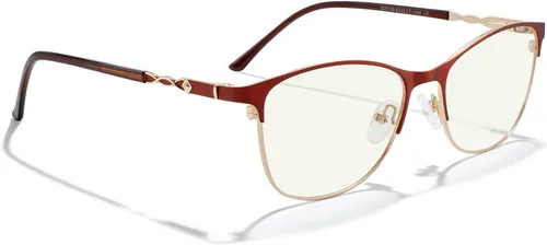 Miniatura 5 de MERRY'S Gafas de lectura para mujer, lentes de bloqueo de luz azul para mujer, anteojos de lectura para computadora Rojo-2.047 in
