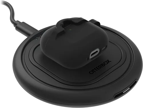 Miniatura 5 de OtterBox Funda suave al tacto para AirPods de 4ª generación, cristal negro, funda protectora para Apple AirPods