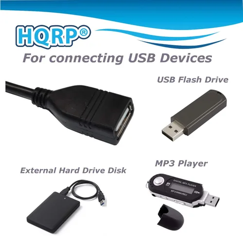 Miniatura 5 de HQRP Adaptador de cable MDI MMI/USB compatible con Volkswagen Sharan, Touran, Tiguan, Touareg, Audio MP3 Music Interface Adapter