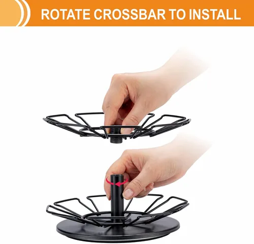 Miniatura 3 de ZCDCP Soporte para tazas K de 4 niveles, soporte organizador de almacenamiento de cápsulas de café de metal, compatible con cápsulas de 36 K Cup