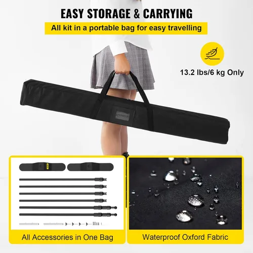 Miniatura 6 de Eteyo MaxTough - Soporte para telón de fondo resistente de 8 x 8 pulgadas y de 10 x 8 pulgadas para usar como exhibidor de fotos en comercio, stand