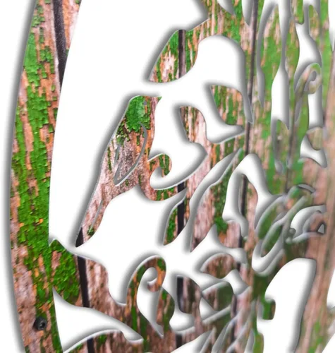 Miniatura 5 de Venodeco - Arte de pared del árbol de la vida, metal, madera, regalo de casa, decoración de pared, colgante de pared, decoración de pared, árbol