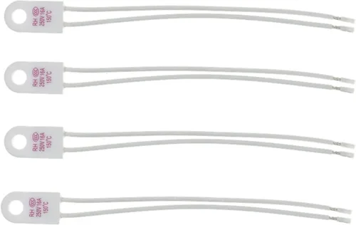 Miniatura 2 de 5PCS RH/Tf RH 135C RH 135 Celsius 13 5Degree RH135 15A 250V Fusible de temperatura Enlaces Térmicos Protector de sobretemperatura (Rh135 15a)