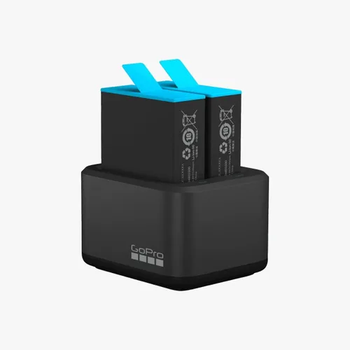 Miniatura 3 de GoPro Cargador de batería dual + batería (Hero9 Black) - Accesorio oficial (ADDBD-001)