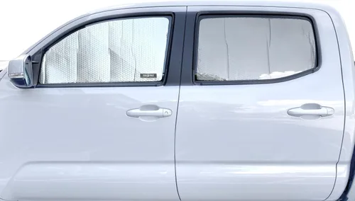 Miniatura 4 de YelloPro Ventana Lateral Asiento Delantero Parasol Reflectante Ajuste Personalizado para 2016 2017 2018 2019 2020 2021 2022 2023 Toyota Tacoma, TRD