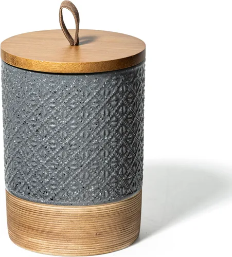 Miniatura 13 de Miamolo Botes de cerámica para café Contenedores de cocina para almacenamiento de alimentos para especias, azúcar, bolsas de té, botes apilables