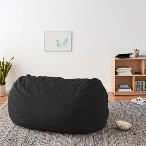 Miniatura 2 de Chill Sack Funda para silla puf, 6 pies, guijarro - gris oscuro Guijarro - Gris oscuro - Solo funda
