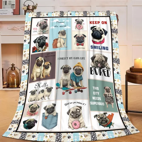 Miniatura 50 de Manta de Foca del Océano, Regalos de Focas para Niños, Niñas, Adultos, Mujeres y Hombres, Suave, Acogedora, Cálida, Felpa Esponjosa, Mullida