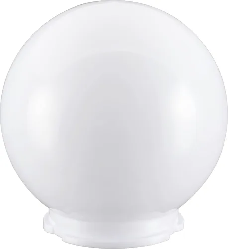 Miniatura 15 de Aspen Creative 28001-60-41, Globo de lámpara de poste de 6" de acrílico transparente de repuesto con cuello de 3-3/4