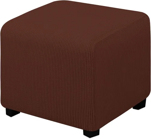 Miniatura 116 de Easy-Going Funda Elástica para Otomana Taburete de Almacenamiento Plegable Protector de Muebles Funda Rectangular Suave con Parte Inferior Elástica