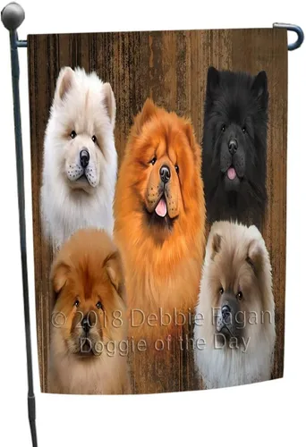 Miniatura 31 de Doggie of the Day Chow Chow Dogs Garden Flags - 4th of July Independence Day - Double Sided- Yard Porch Lawn Spring Decorative Gift - Home Decor 12