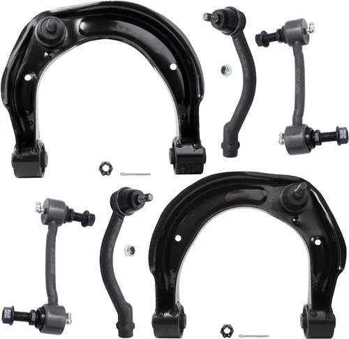 Miniatura 115 de Detroit Axle - Kit de extremo delantero para Chrysler 300 Dodge Charge Challenger 2011-2023, 2 brazos de control inferiores traseros 2 rótulas
