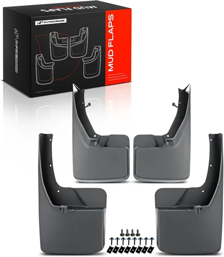 A-Premium 4 piezas de guardabarros compatibles con vehículos Dodge, Ram - Ram 1500 2009-2010 2500 3500 2010, 1500 2500 3500 2011-2016, (sin