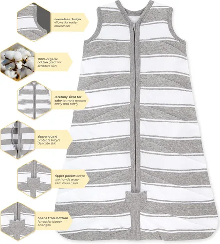 Miniatura 3 de Burt's Bees Beekeeper - Manta unisex para bebé, de algodón 100% orgánico para usar