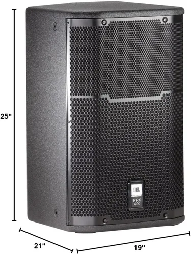 Miniatura 6 de JBL Professional PRX412M - Monitor de escenario y sistema de altavoces pasivo portátil de 2 vías, 12 pulgadas, color negro Pasivo Negro