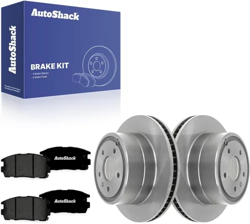 Miniatura 10 de AutoShack Rotores de freno traseros de cerámica Reemplazo para Pontiac Torrent Suzuki XL-7 Chevrolet Captiva Sport 2007-2009 Equinox 2008-2010
