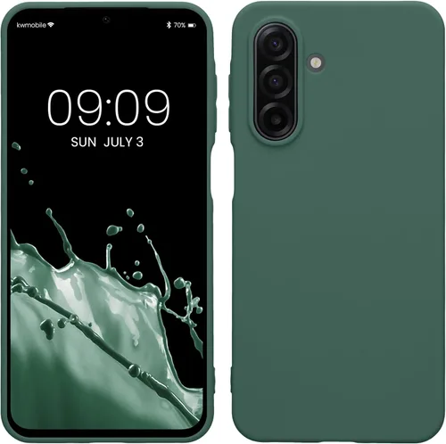 Miniatura 129 de kwmobile Funda compatible con Samsung Galaxy A23 4G / 5G - Funda de silicona TPU metálica suave y delgada - Rojo oscuro metálico