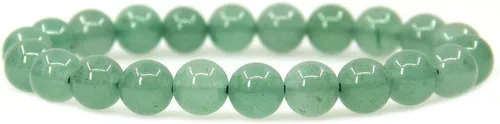 Miniatura 12 de Amandastone Pulsera elástica de cuentas redondas de 0.315 in con piedras preciosas naturales de 7 pulgadas