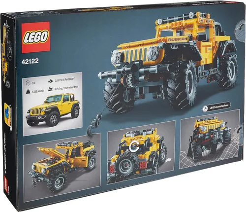 Miniatura 4 de LEGO® Technic™ Jeep® Wrangler 42122; un atractivo kit de construcción de modelos para niños que aman los vehículos de juguete de alto rendimiento