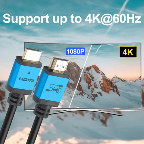 Miniatura 4 de SHD Cable HDMI de 50 pies de alta velocidad HDMI 2.0 V UHD 18 Gbps soporte 4K 3D 1080P Ethernet Audio Retorno CL3 clasificado conectores chapados