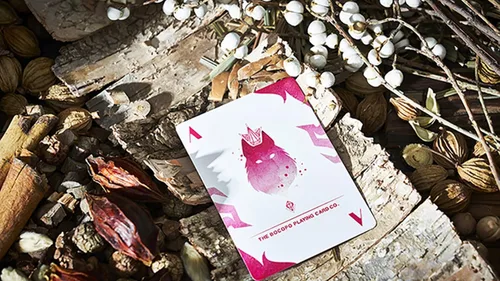 Miniatura 4 de Murphy's Magic Supplies, Inc. Lobo solitario (rosa) naipes de Bocopo