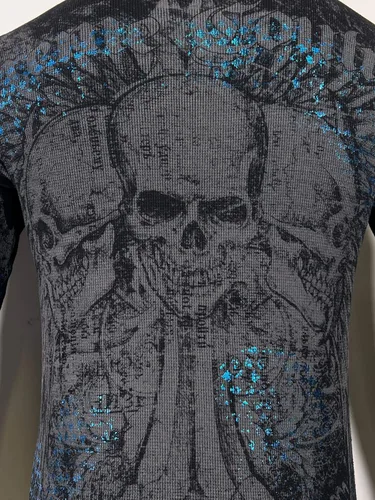 Miniatura 6 de Xtreme Couture by Affliction - Camisa térmica para hombre Sherwood