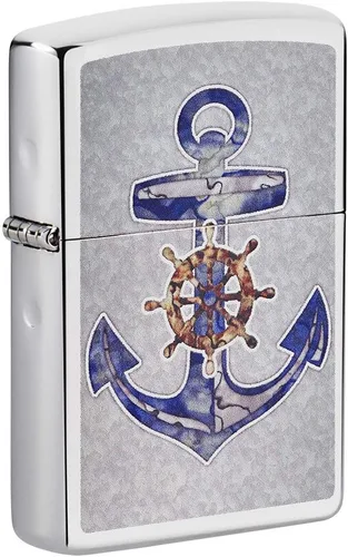 Miniatura 9 de Zippo Encendedores náuticos Armadura de cromo pulido