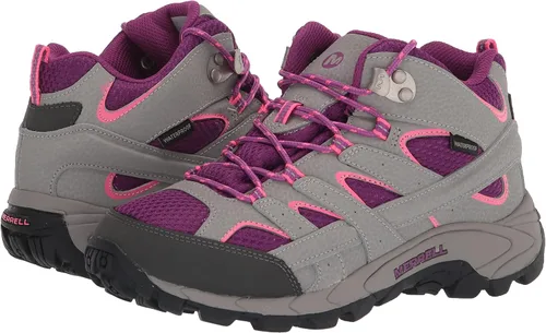 Miniatura 7 de Merrell Botas de senderismo unisex Core Moab 2 Mid WTRPF para niños, PalomaBerry, 12.5 Big Kid